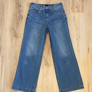 J. Crew Factory Wide-Leg Jeans